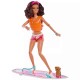 Mattel Barbie: Beach Doll with Surfboard (HPL69)