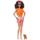 Mattel Barbie: Beach Doll with Surfboard (HPL69)