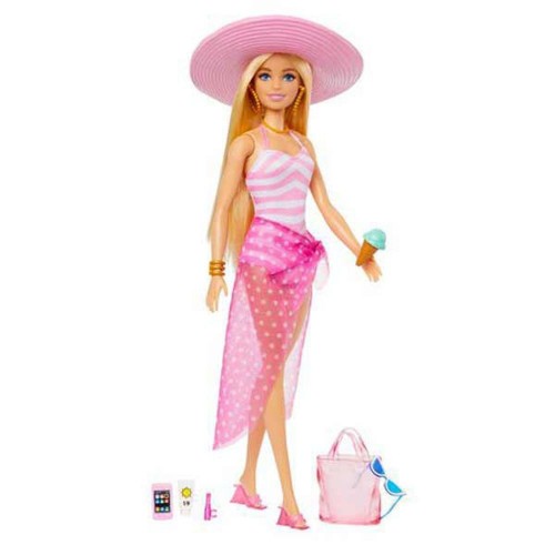 Mattel Barbie Beach Day Barbie, doll (HPL73)