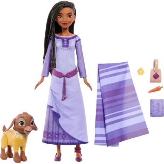 Mattel Disney's Fashion Doll Wish Asha Of Rosas Adventure Pack (HPX25)