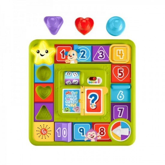 Mattel Fisher Price -Puppy's Game Activity Board (EN,GR,TR Language) (HRB70)