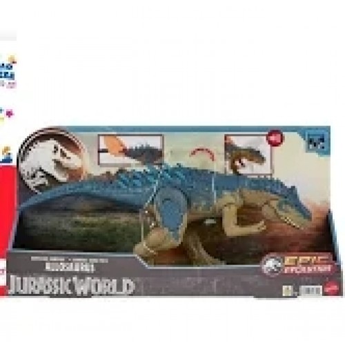 Mattel Jurassic World: Epic Evolution - Ruthless Rampage Allosaurus με Λαμπάδα (HRX50)