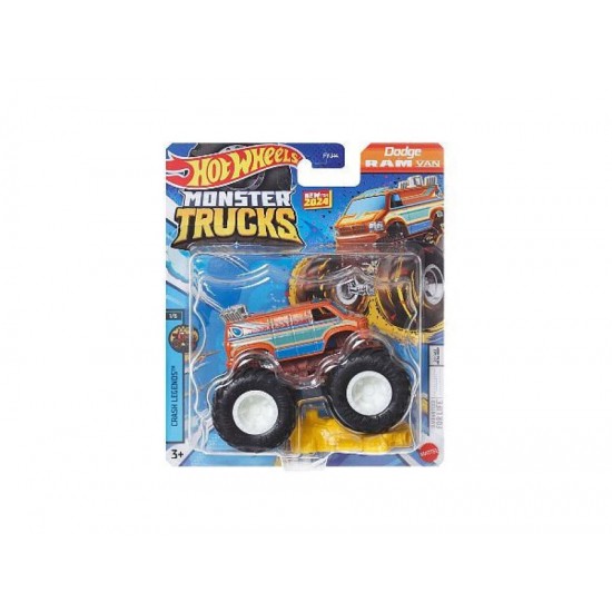 Mattel Hot Wheels - Monster Trucks 2024, Dodge Ram Van (FYJ44/HTM24)