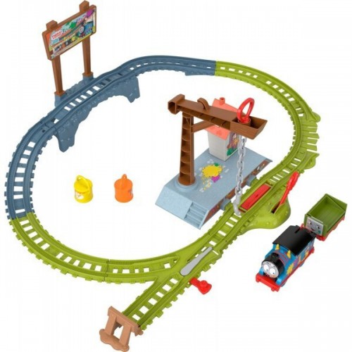 Fisher-Price Thomas & Friends Paint Delivery Set με Λαμπάδα (HTN34)