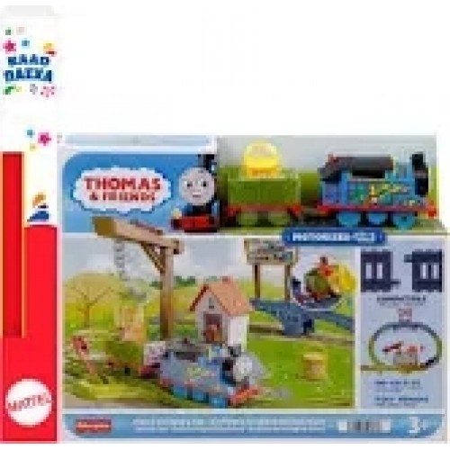 Fisher-Price Thomas & Friends Paint Delivery Set με Λαμπάδα (HTN34)