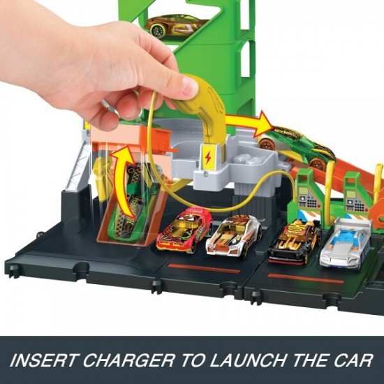 Mattel Hot Wheels Πίστα Σταθμός Καυσίμων (HTN79) Mattel Hot Wheels Πίστα Σταθμός Καυσίμων (HTN79)