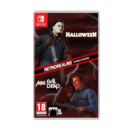 NSW Halloween and Ash vs Evil Dead Retro Realms Double Feature(102693) NSW Halloween and Ash vs Evil Dead Retro Realms Double Feature(102693)
