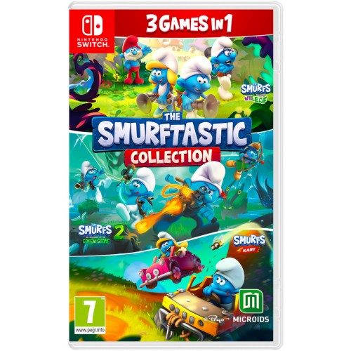 NSW The Smurftastic Collection (2 games CIAB +1 game in cartridge)(105695)
