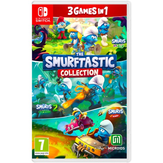 NSW The Smurftastic Collection (2 games CIAB +1 game in cartridge)(105695)