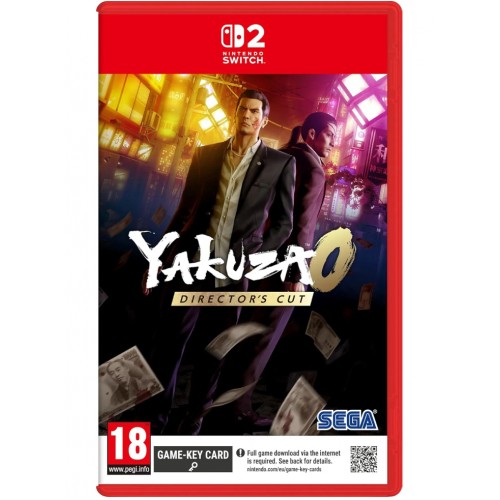 NSW2 Yakuza Zero Director’s Cut (Game Key Card) (108870)