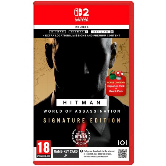 NSW2 Hitman World of Assassination - Signature Edition (Game Key Card)(108904) NSW2 Hitman World of Assassination - Signature Edition (Game Key Card)(108904)
