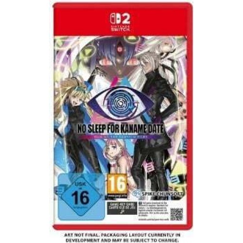 NSW2 No Sleep For Kaname Date - From AI: The Somnium Files Aiba Edition (Game Key Card)(109068)