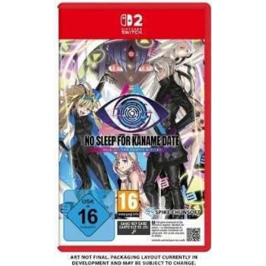 NSW2 No Sleep For Kaname Date - From AI: The Somnium Files Aiba Edition (Game Key Card)(109068)