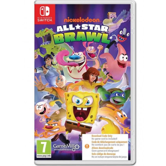 NSW Nickelodeon All-Star Brawl (Code in a Box)(115427)