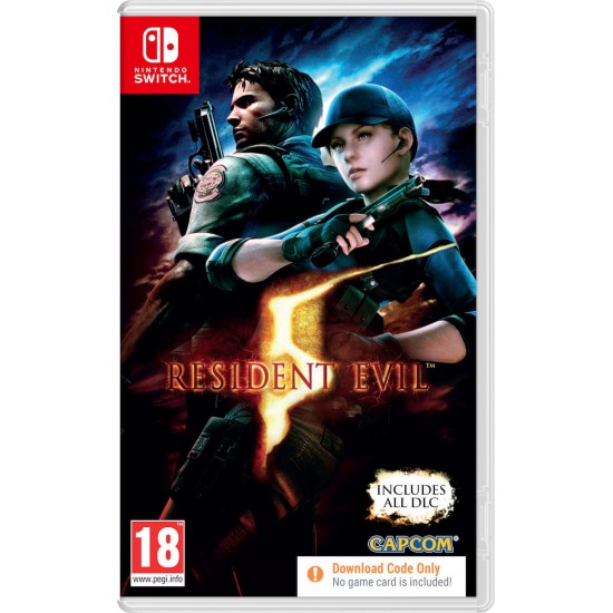 NSW Resident Evil 5 (Code in a Box)(115486) NSW Resident Evil 5 (Code in a Box)(115486)