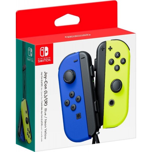 Nintendo Joy-Con Pack Blue/Neon Yellow - Χειριστήριο Nintendo Switch Μπλε/Κίτρινο