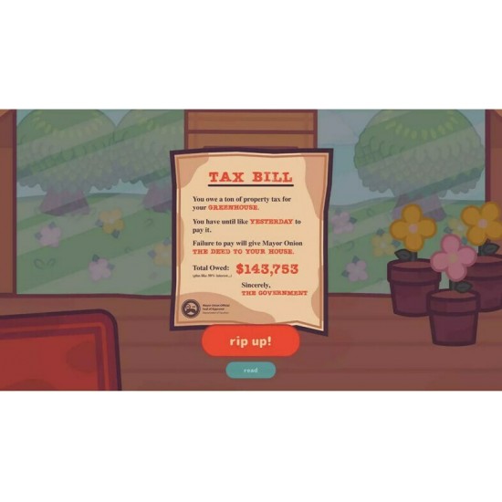 Turnip Boy Commits Tax Evasion - Nintendo Switch