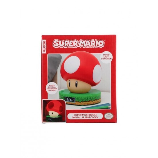 Paladone Nintendo: Super Mario - Mushroom Digital Alarm Clock (PP10064NN)