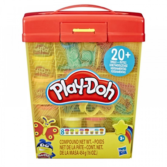 Hasbro Play-Doh Σετ Εργαλεία Και Αποθήκευση (E9099)