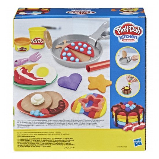 Hasbro Play-Doh Flip N Pancakes Playset (F1279)