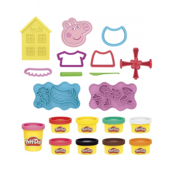 Hasbro Play-Doh Peppa Pig με Λαμπάδα (F1497)
