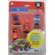 P.M.I. Gang Beasts Collectible Figures - 5 Pack -including 1 rare hidden character (S1) (Random) (GB2040)