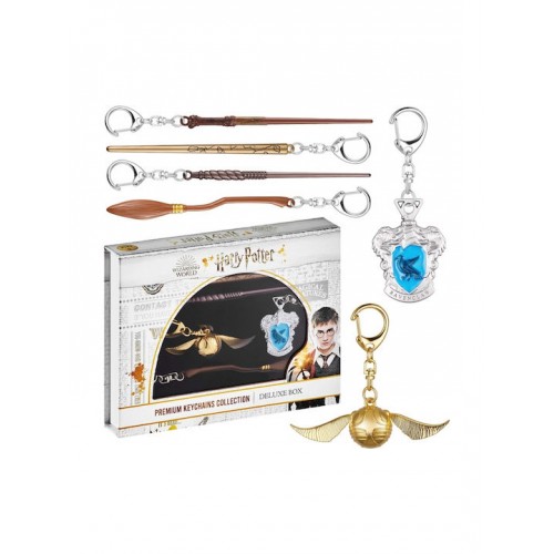 P.M.I. Harry Potter Metal Premium Keychains Collection - 6 Pack Deluxe Box (Random) (HP8550) P.M.I. Harry Potter Metal Premium Keychains Collection - 6 Pack Deluxe Box (Random) (HP8550)
