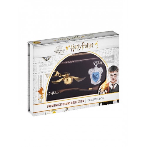 P.M.I. Harry Potter Metal Premium Keychains Collection - 6 Pack Deluxe Box (Random) (HP8550)