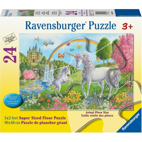 Ravensburger Puzzle Δαπέδου 24 τμχ. Μονόκεροι (03043)