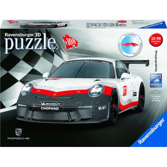 Ravensburger 3D Puzzle  Porsche GT3 Cup (11147)