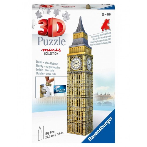 Ravensburger 3D Puzzle Minis 54 τεμ. Big Ben (11246)