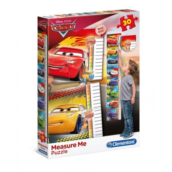 As Company Puzzle 30 Maxi Measure Me Cars - Αναστημόμετρο (1200-20324)