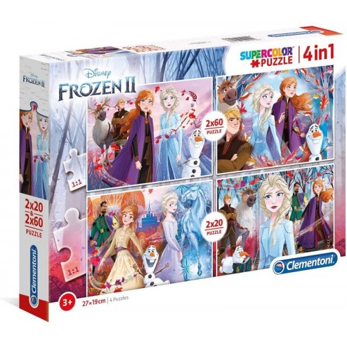 As Company Puzzle 2X20 - 2X60 Disney Frozen 2 (1200-21307)