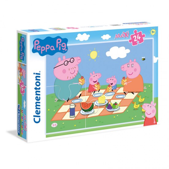 As Company Puzzle 24pcs Maxi Peppa Pig (1200-24028)