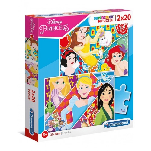 As Company Puzzle 2x20 S.C. Disney Princess (1200-24766)