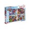 As Company Puzzle 2x20  2x60 Super Color Marvel Superhero (1200-24769)