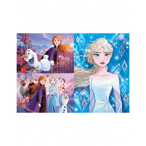 As Company Puzzle 3 X 48  Disney Frozen 2 Supercolor (1200-25240)