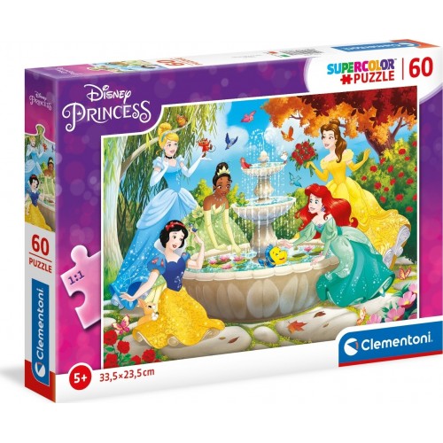 As Company Puzzle 60 S.C Πριγκίπισσες Disney (1200-26064)
