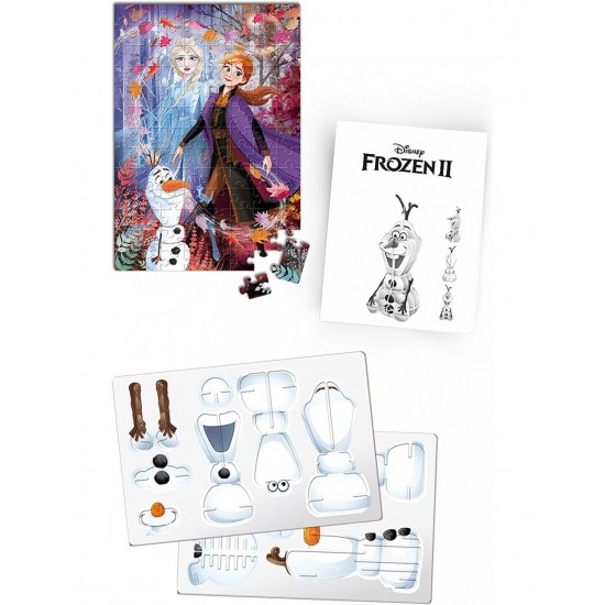 As Company Puzzle Disney Frozen 3D 104 Κομμάτια (1211-20170)