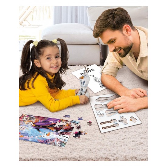 As Company Puzzle Disney Frozen 3D 104 Κομμάτια (1211-20170)