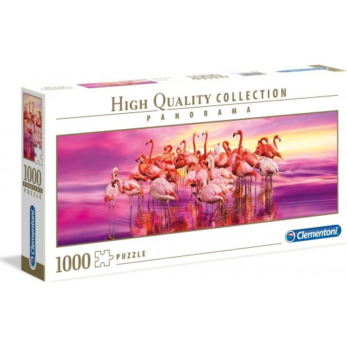 As Company Puzzle 1000 H.Q. Panorama ο Χορός των Φλαμίνγκο (1220-39427)