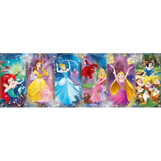 As Company Puzzle 1000 Panorama-Licenses H.Q.  Disney Princess (1220-39444)