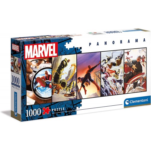As Company Puzzle 1000 Panorama-Licenses H.Q. Marvel (1220-39611)