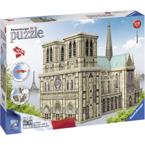 Ravensburger 3D Notre Dame 324Τμχ (12523)