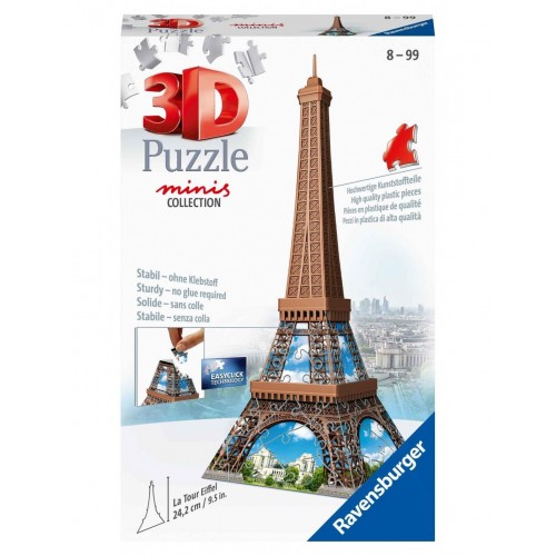 Ravensburger 3D Puzzle Minis 54 τεμ. Πύργος του Άιφελ (12536)