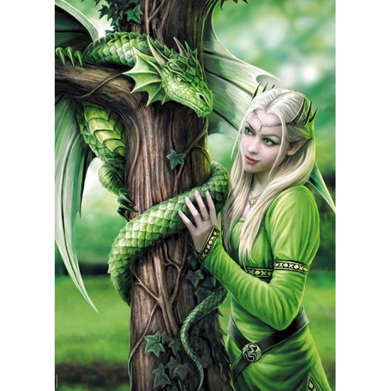 As Company Puzzle 1000 Anne Stokes Kindred Spirits (1220-39463)