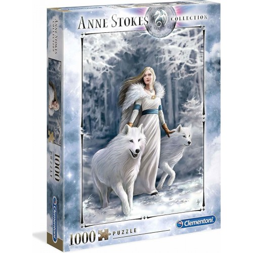 As Company Puzzle 1000 Anne Stokes Winter Guardians (1260-39477)