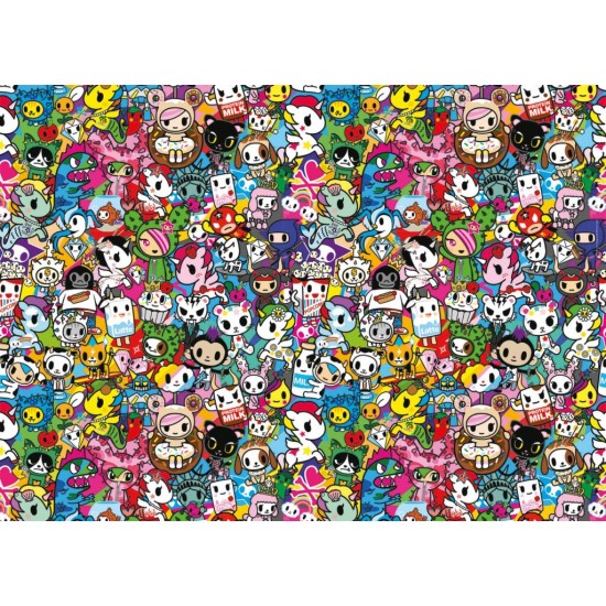 As Company Puzzle 1000 Impossible Tokidoki (1260-39555)