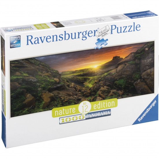Ravensburger Sun over Iceland, Panorama 1000 Pieces Puzzle (15094 6)