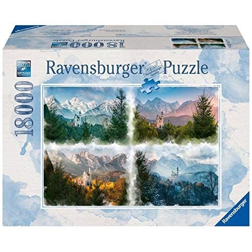 Ravensburger puzzle fairytale castle in 4 years (16137)